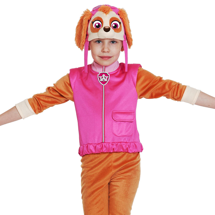 Изделие швейное "Набор карнавальный "Скай" щенячий патруль дет. р-р XXS (3-4 года, рост 92-98см, р-р Изделие швейное "Набор карнавальный "Скай" щенячий патруль дет. р-р XXS (3-4 года, рост 92-98см, р-р