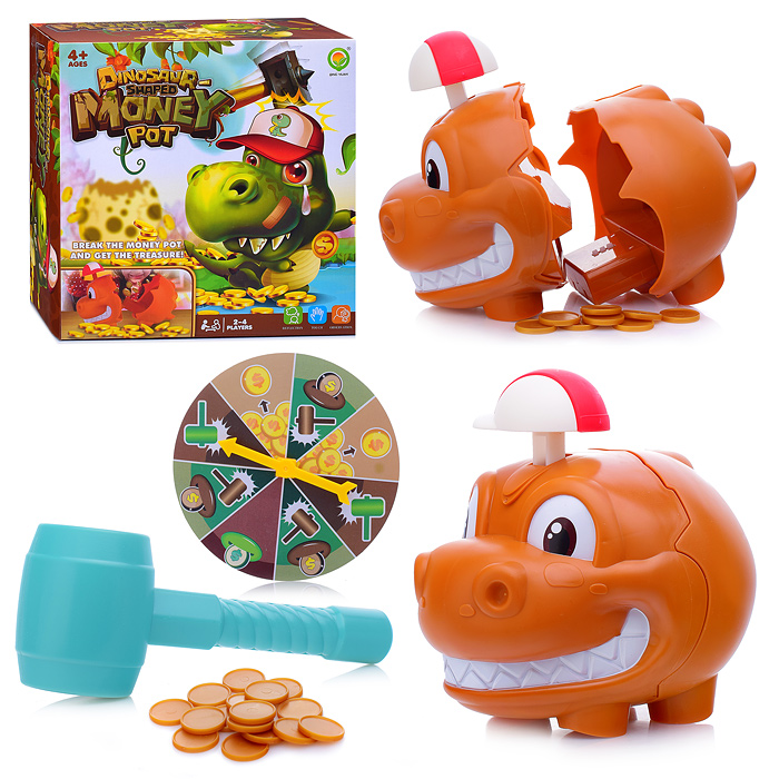 Копилка "Динозавр" 1282-2 в коробке