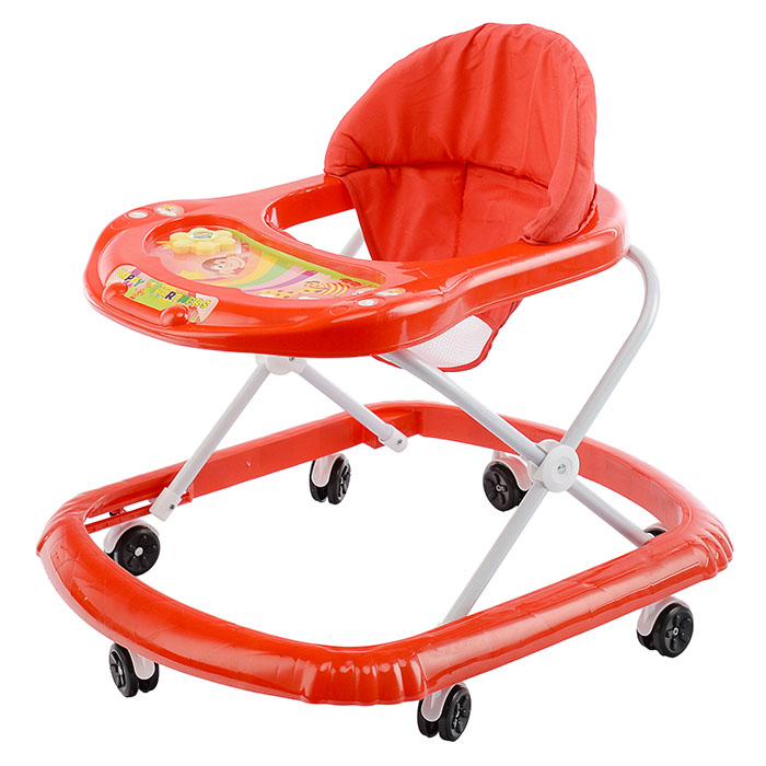 Ходунки 902-4 "Цветок" со звуком (красный) в пакете Ходунки 902-4 "Цветок" со звуком (красный) в пакете