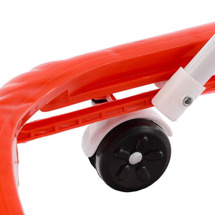 Ходунки 902-4 "Цветок" со звуком (красный) в пакете