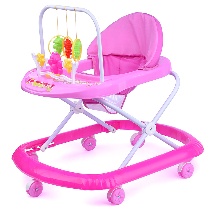 Ходунки 902-D-1 "Мишутка" (розовый) в пакете Ходунки 902-D-1 "Мишутка" (розовый) в пакете