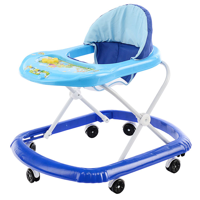 Ходунки 902-2 "Цветок" со звуком (голубо-синий) в пакете Ходунки 902-2 "Цветок" со звуком (голубо-синий) в пакете