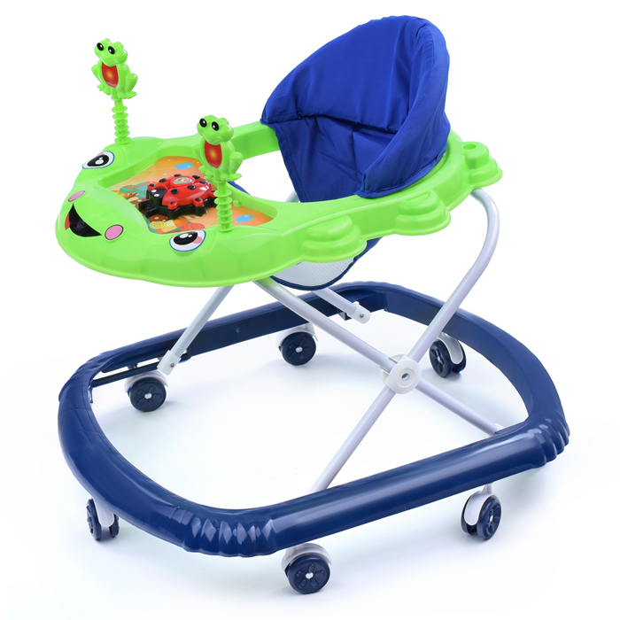 Ходунки 901-Q-5 "Божья коровка" (синий-зеленый) в пакете Ходунки 901-Q-5 "Божья коровка" (синий-зеленый) в пакете