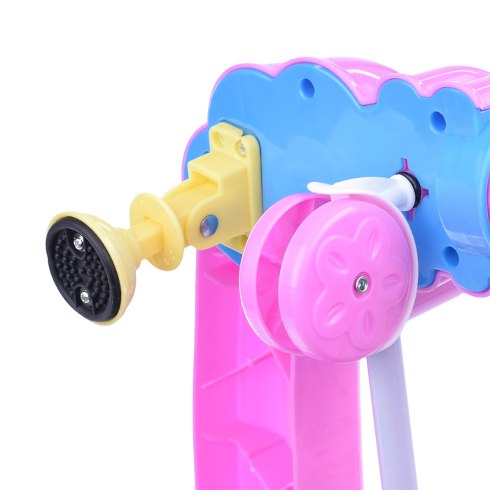 Ходунки 1611B-1 "Забавная мордашка" бело/розовые, в пакете