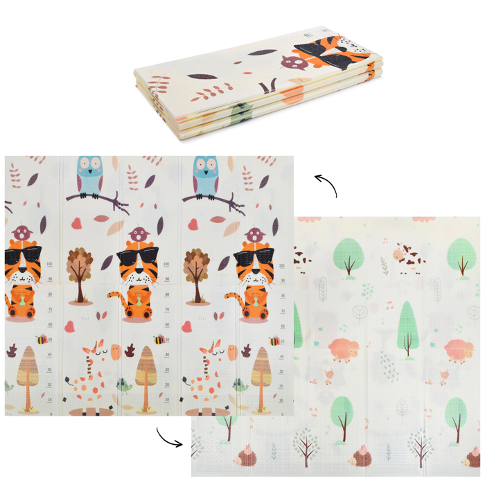 Коврик развивающий 00-2147 "Прогулка в парке" (180*200*0.8см.)