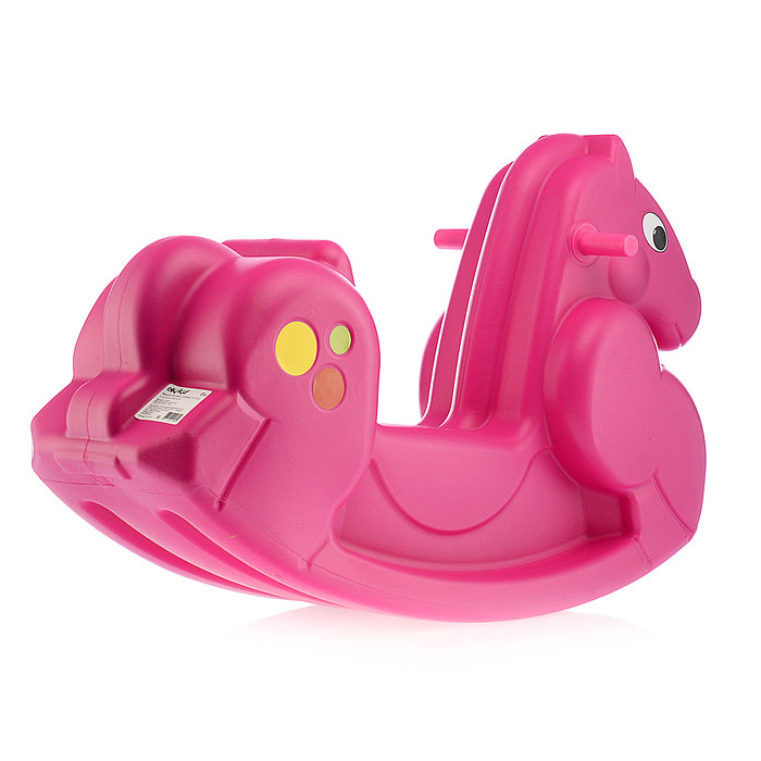 Фото к товару Качалка-Лошадка, розовая (Розовый) Качалка-Лошадка, розовая (Розовый)