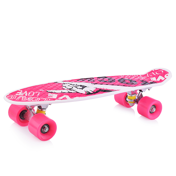 Фото к товару Скейт детский R0058 микс, в пакете Скейт детский R0058 микс, в пакете
