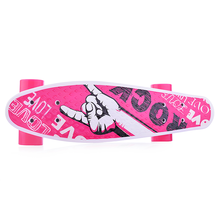Фото к товару Скейт детский R0058 микс, в пакете Скейт детский R0058 микс, в пакете
