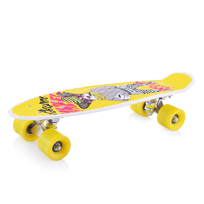 Фото к товару Скейт детский R0058 микс, в пакете Скейт детский R0058 микс, в пакете