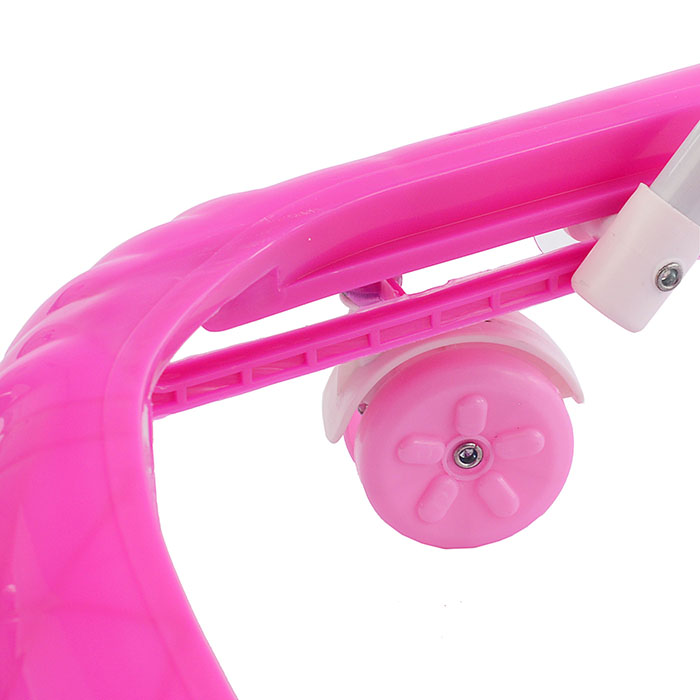 Ходунки 901-Q-1 "Божья коровка" розовые, в пакете