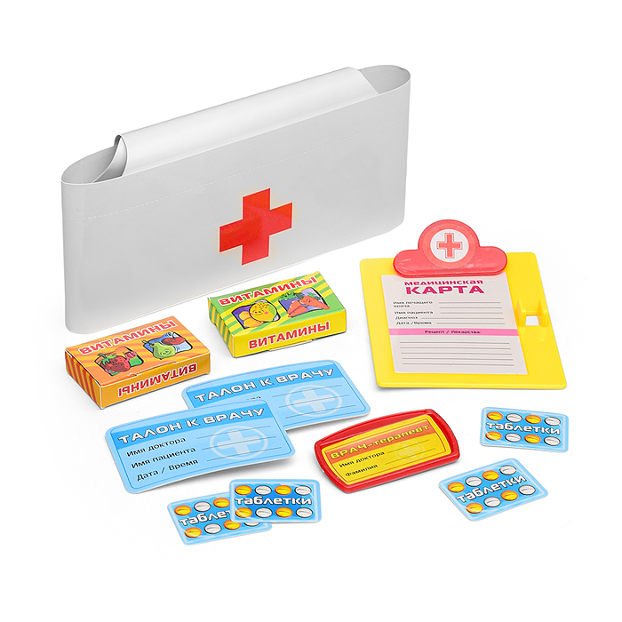 Фото к товару Набор доктора 2552 "Волшебная аптечка", в чемодане (35 предметов) Набор доктора 2552 "Волшебная аптечка", в чемодане (35 предметов)