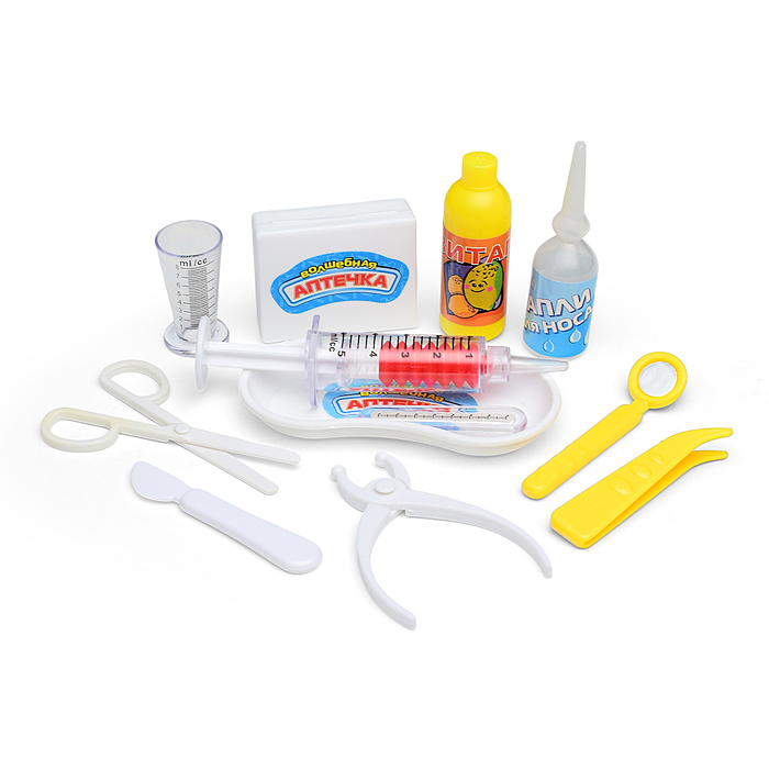 Фото к товару Набор доктора 2552 "Волшебная аптечка", в чемодане (35 предметов) Набор доктора 2552 "Волшебная аптечка", в чемодане (35 предметов)