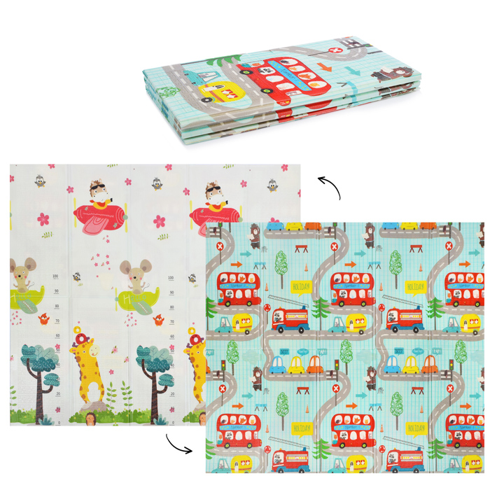 Коврик развивающий 00-2148 "Путешествие" (180*200*0.8см.) Коврик развивающий 00-2148 "Путешествие" (180*200*0.8см.)