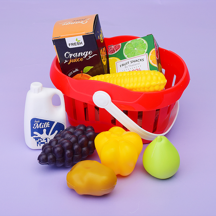 Фото к товару Игровой набор 668-120 "Касса" (с набором продуктов) в коробке Игровой набор 668-120 "Касса" (с набором продуктов) в коробке