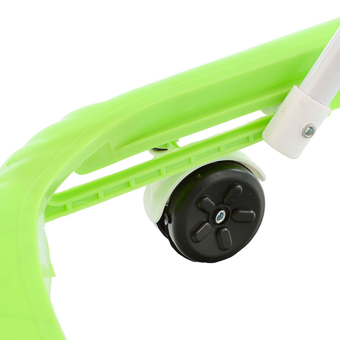 Ходунки 902-3 "Цветок" со звуком (зеленый-оранжевый) в пакете