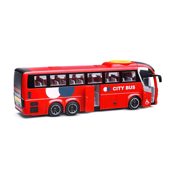 Автобус WY1107B  "Городской"1:16 (звет, звук) в коробке