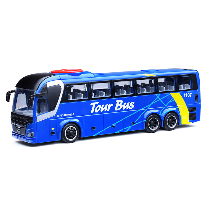 Автобус WY1107A "Туристический" 1:16 ( свет, звук) в коробке