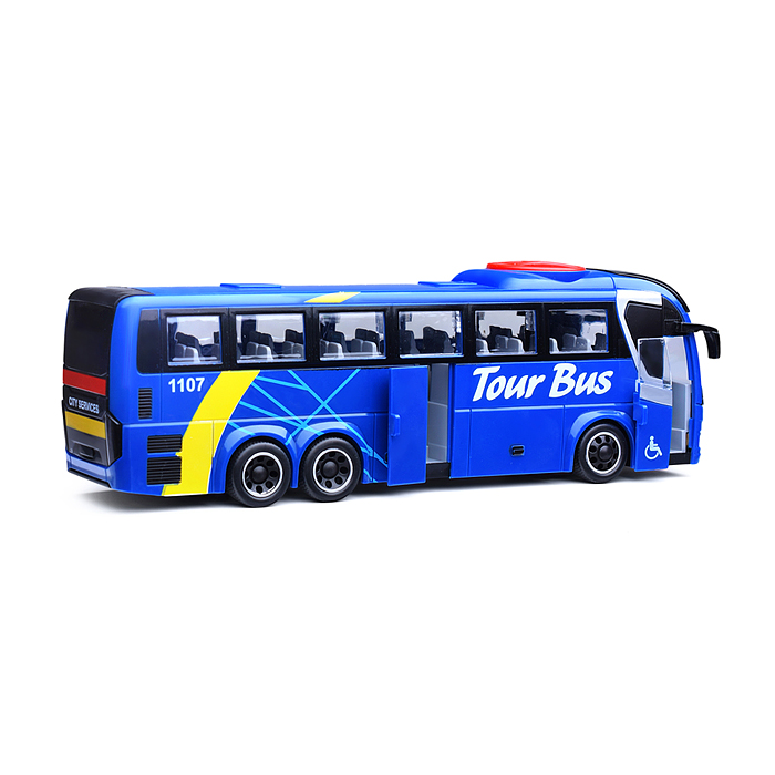 Автобус WY1107A "Туристический" 1:16 ( свет, звук) в коробке