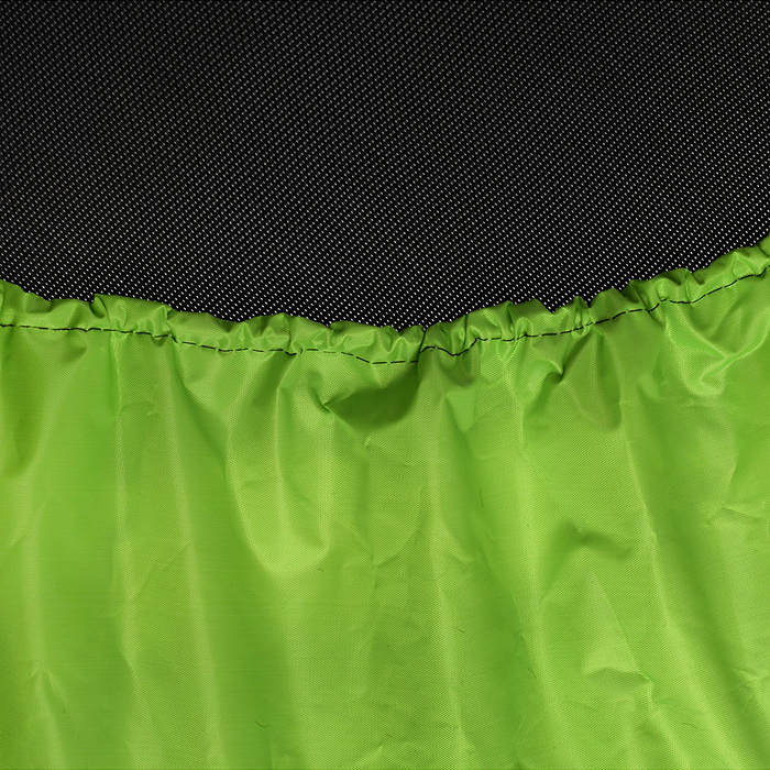 Фото к товару Батут ROCKET, d=140, внешняя сетка высотой 88 см., общая высота 122 см. черный с салатовым Батут ROCKET, d=140, внешняя сетка высотой 88 см., общая высота 122 см. черный с салатовым