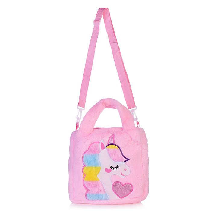 Фото к товару Сумка детская M1166 "Сказочный единорог" 23*23*5 см. Сумка детская M1166 "Сказочный единорог" 23*23*5 см.