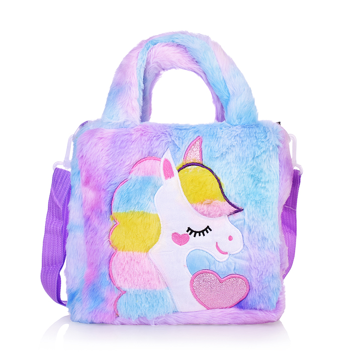 Фото к товару Сумка детская M1166 "Сказочный единорог" 23*23*5 см. Сумка детская M1166 "Сказочный единорог" 23*23*5 см.