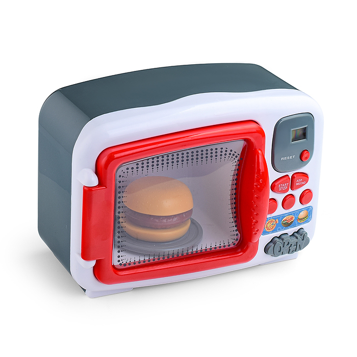 Фото к товару Бытовая техника 2302 "Микроволновая печь" на батарейках, в коробке Бытовая техника 2302 "Микроволновая печь" на батарейках, в коробке