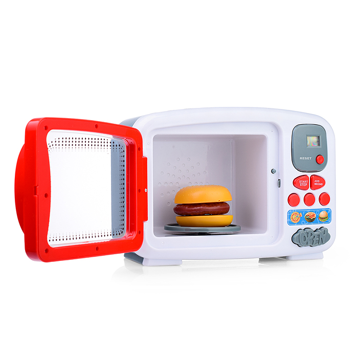 Фото к товару Бытовая техника 2302 "Микроволновая печь" на батарейках, в коробке Бытовая техника 2302 "Микроволновая печь" на батарейках, в коробке