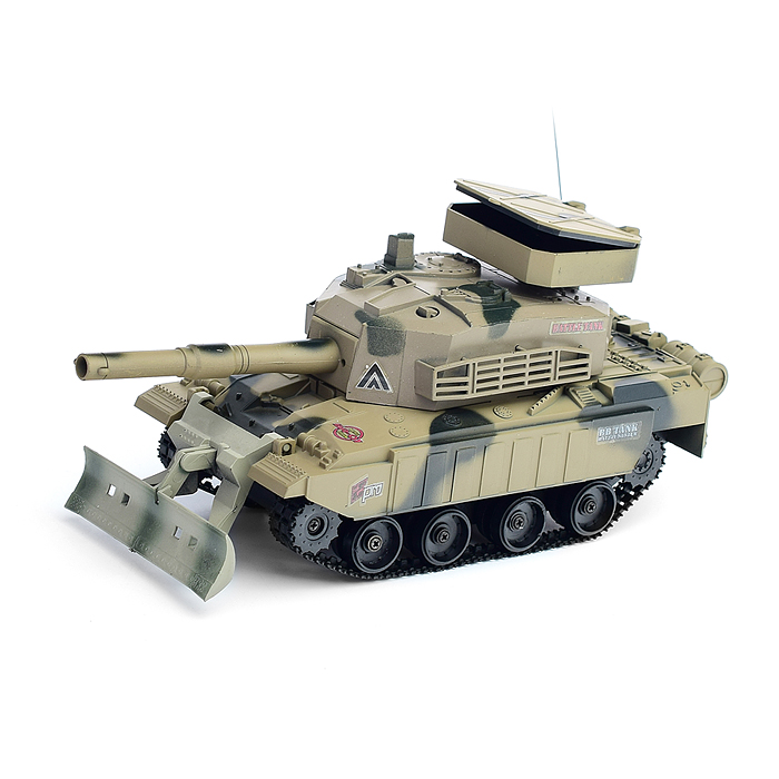 Фото к товару Боевой танк 9345 "Страж" р/у, на аккумуляторах, з/у, с пульками, в коробке Боевой танк 9345 "Страж" р/у, на аккумуляторах, з/у, с пульками, в коробке