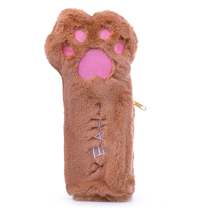 Сумка детская меховая М1060 "Лапочка" 20*9 см