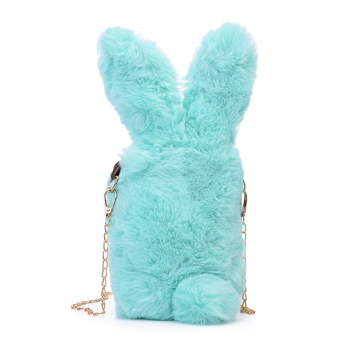 Фото к товару Сумка детская M1197 "Зайка пушистик" 19*15 см. Сумка детская M1197 "Зайка пушистик" 19*15 см.