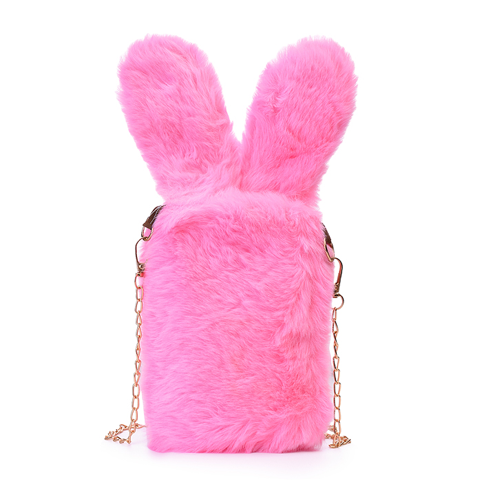 Фото к товару Сумка детская M1197 "Зайка пушистик" 19*15 см. Сумка детская M1197 "Зайка пушистик" 19*15 см.