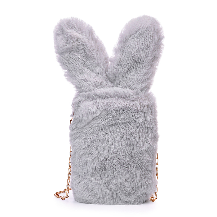 Фото к товару Сумка детская M1197 "Зайка пушистик" 19*15 см. Сумка детская M1197 "Зайка пушистик" 19*15 см.