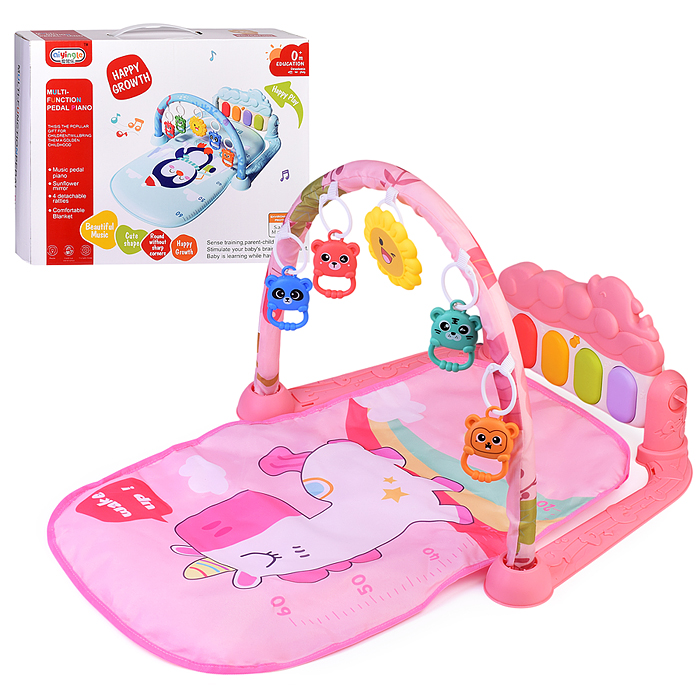 Коврик развивающий 368-9P "Единорог" в коробке Коврик развивающий 368-9P "Единорог" в коробке