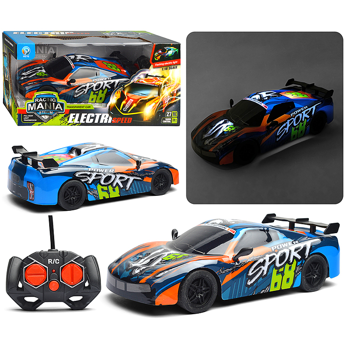 Машина PY999-6D "Турнир" р/у, 27 MHz, в коробке