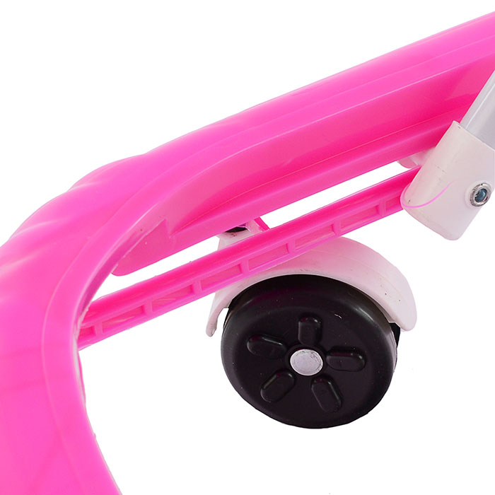 Ходунки 902-1 "Цветок" со звуком (розовый) в пакете