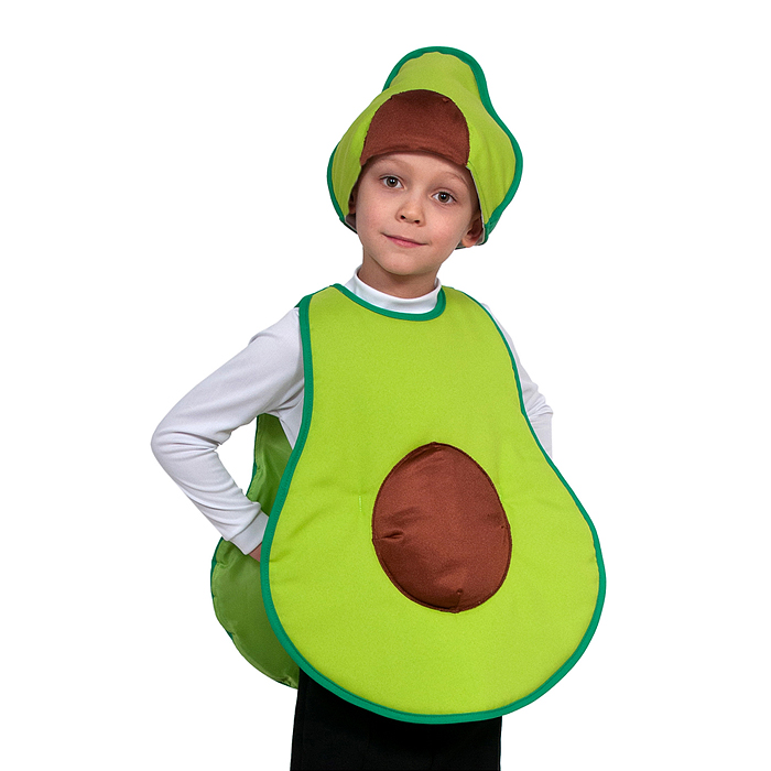 Изделие швейное "Набор карнавальный "Авокадо" дет. (рост 98-122/3-7 лет) Изделие швейное "Набор карнавальный "Авокадо" дет. (рост 98-122/3-7 лет)