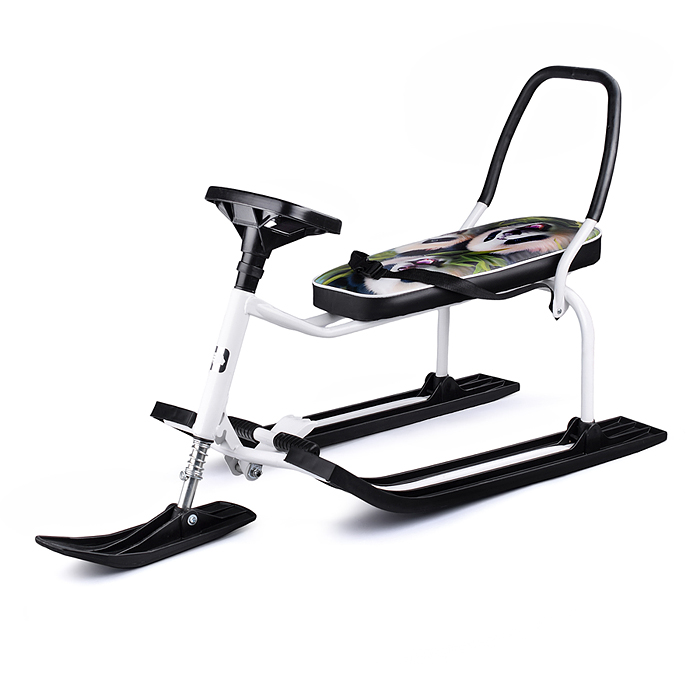 Фото к товару Игрушка Снегокат детский 501 "TANDEM" разборный для двоих со складной спинкой (Панды) Игрушка Снегокат детский 501 "TANDEM" разборный для двоих со складной спинкой (Панды)