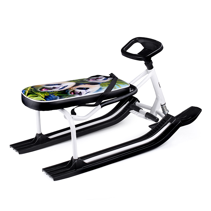 Фото к товару Игрушка Снегокат детский 501 "TANDEM" разборный для двоих со складной спинкой (Панды) Игрушка Снегокат детский 501 "TANDEM" разборный для двоих со складной спинкой (Панды)