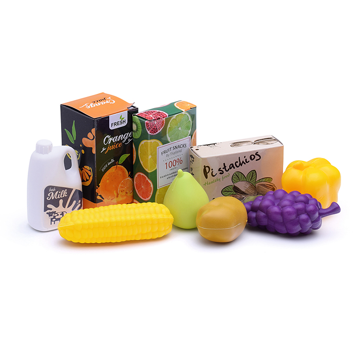 Фото к товару Игровой набор 668-119 "Касса" (с набором продуктов) в коробке Игровой набор 668-119 "Касса" (с набором продуктов) в коробке