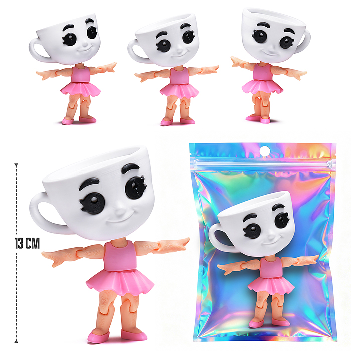 Игрушка-антистресс 00-7185 "Балерина" Игрушка-антистресс 00-7185 "Балерина"