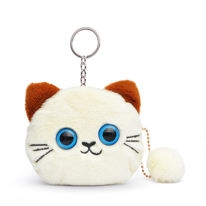 Фото к товару Мягкий брелок-кошелек М1404 "Кошечка" 11см Мягкий брелок-кошелек М1404 "Кошечка" 11см