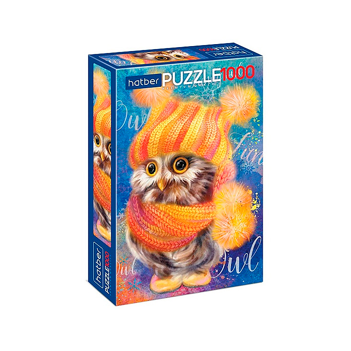 Пазлы 1000 "Premium" "Совенок"