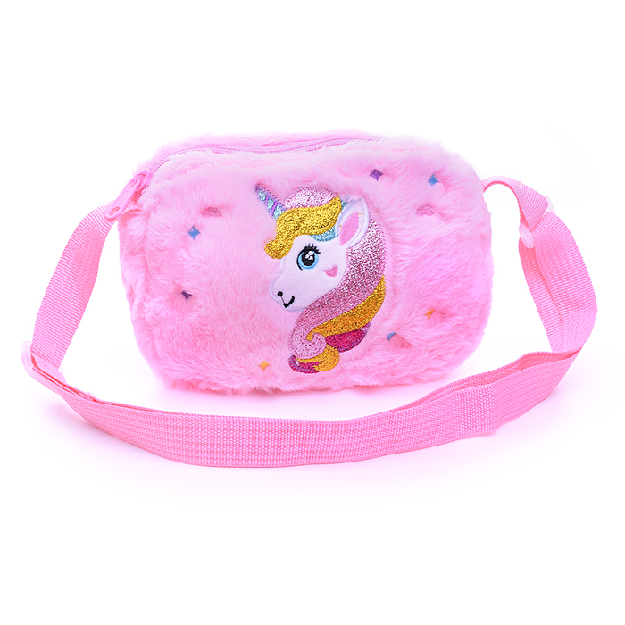 Фото к товару Сумка детская М0968 "Единорожка" 13 см. Сумка детская М0968 "Единорожка" 13 см.