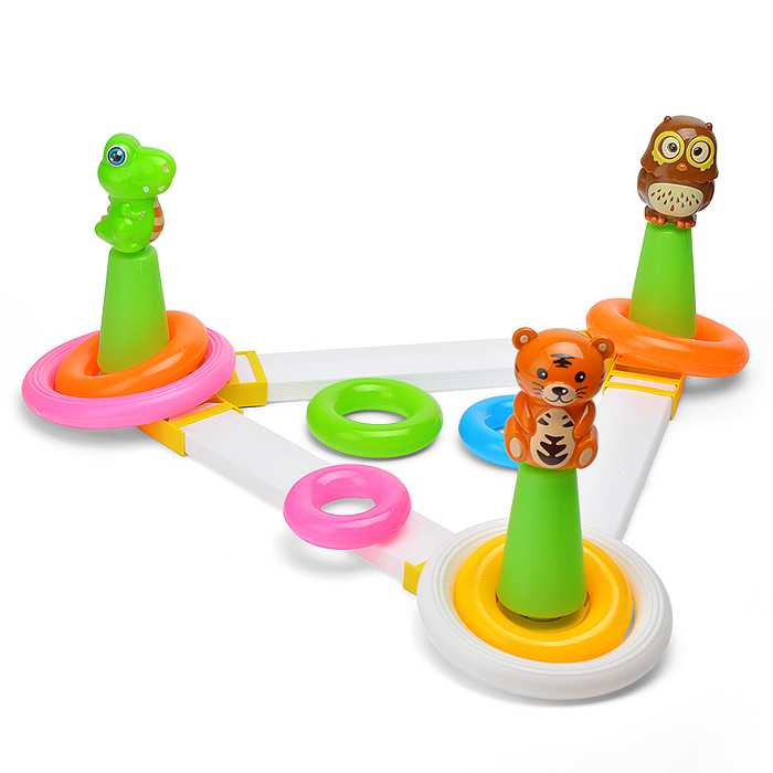 Фото к товару Кольцеброс 9688 "Спортивные зверята" в коробке Кольцеброс 9688 "Спортивные зверята" в коробке