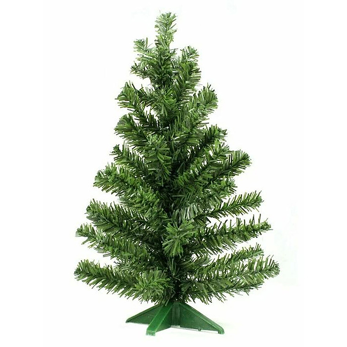 Ель искусственная "Декоративная" с шишками и ягодами флок 0,75м Ель искусственная "Декоративная" с шишками и ягодами флок 0,75м