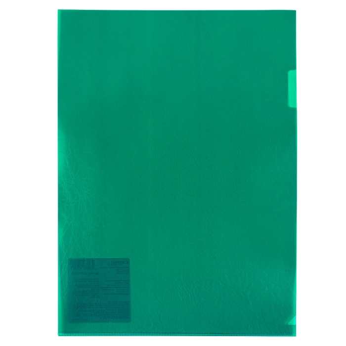 Папка-уголок A4 180 мкм. волокно, зелёный new Premier Папка-уголок A4 180 мкм. волокно, зелёный new Premier