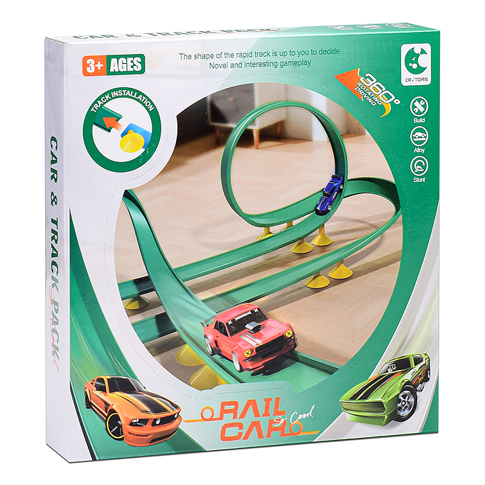 Фото к товару Трек 652-U7 "Гоночный вираж" в коробке Трек 652-U7 "Гоночный вираж" в коробке