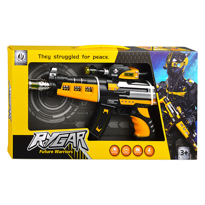 Фото к товару Автомат 819A "Убойный выстрел" в коробке Автомат 819A "Убойный выстрел" в коробке