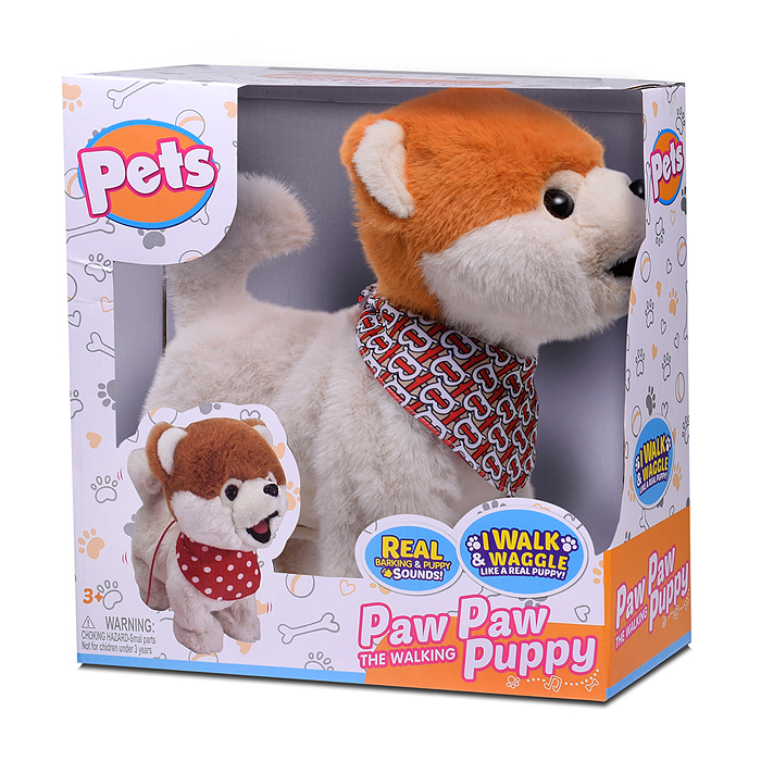 Собака 00-6825 "Боня" (может говорить, ходит, записывает)  в коробке