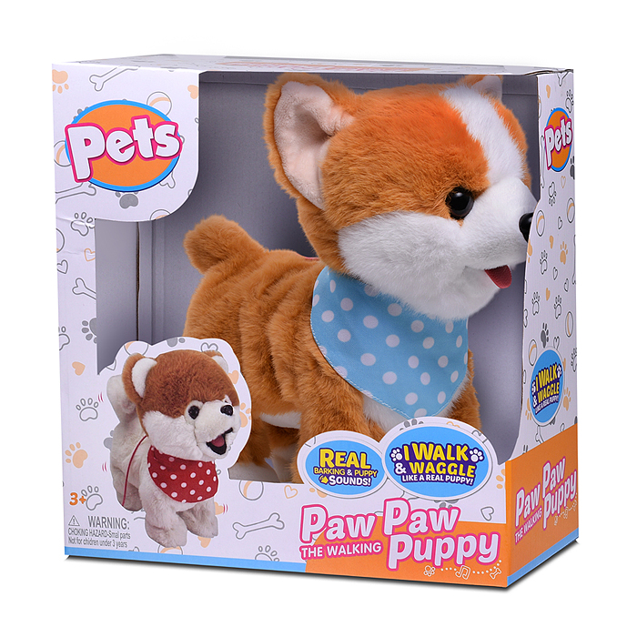 Собака 00-6825 "Боня" (может говорить, ходит, записывает)  в коробке